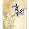 Floral with Bluebells and Snowdrops by Janel Bragg 12" x 15" Canvas Wall Art (Set of 2)